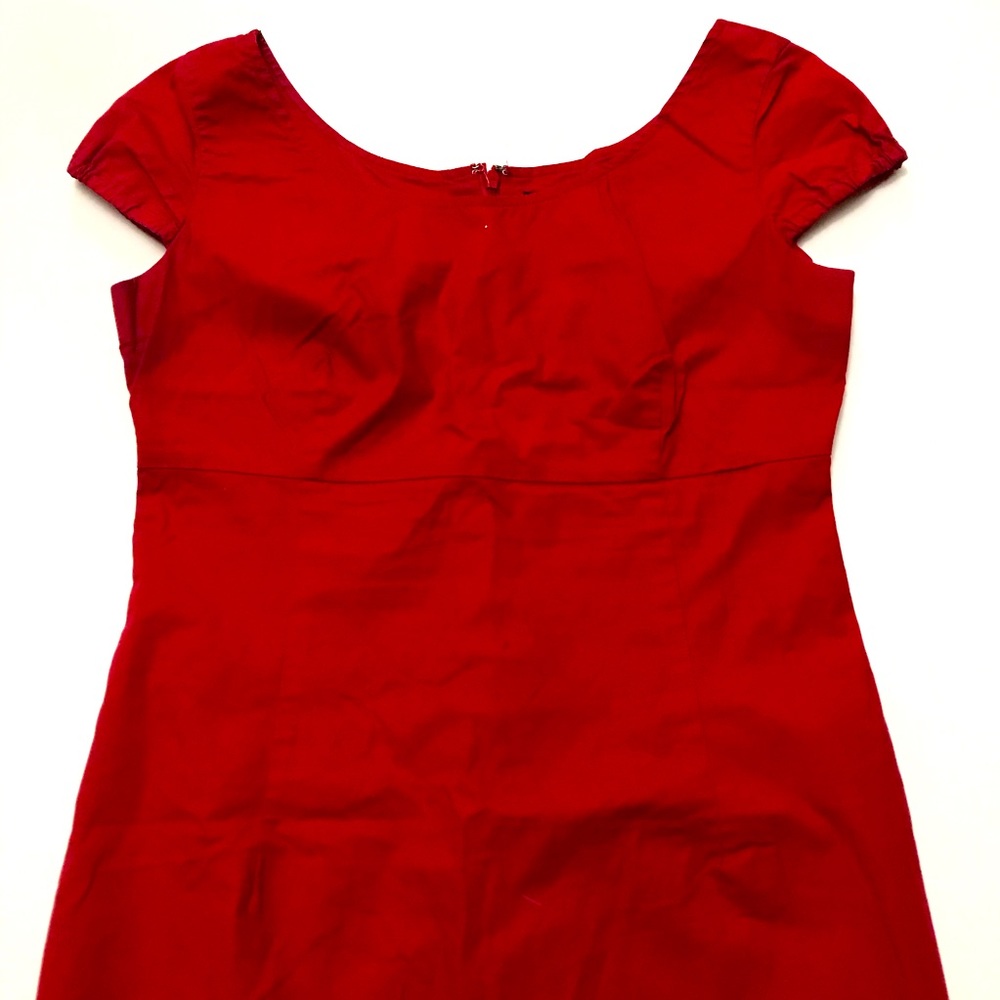 RED STRETCH DRESS - Picture 5 of 14
